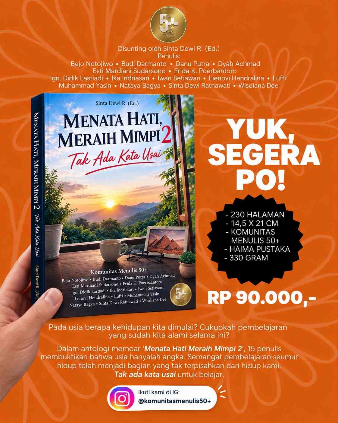 Flyer Menata Hati Meraih Mimpi 2